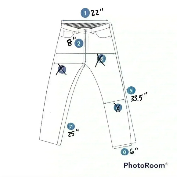 Lululemon Athletica Cropped Leggings, Orange and Navy Blue - Picture 10 of 10